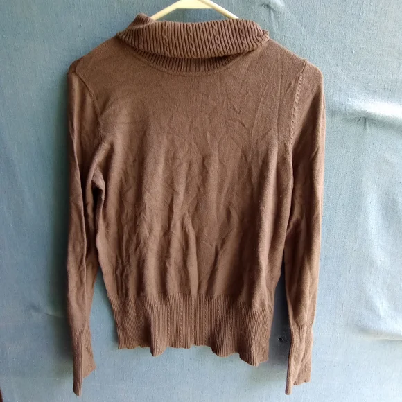 Merona Sweaters Merona Womens Size Medium Brown Turtleneck